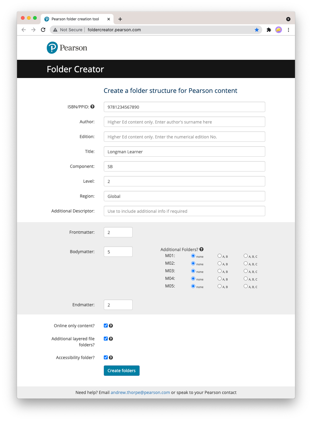 filename-and-folder-structure